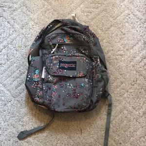 Floral jansport backpack